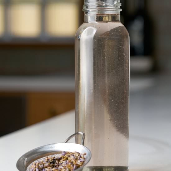 Lavender Simple Syrup - Recipe photo by proportionalplate