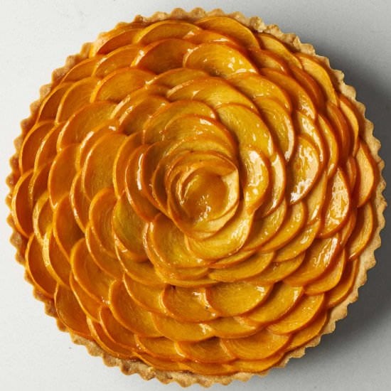 Persimmon Tart - Recipe photo by proportionalplate