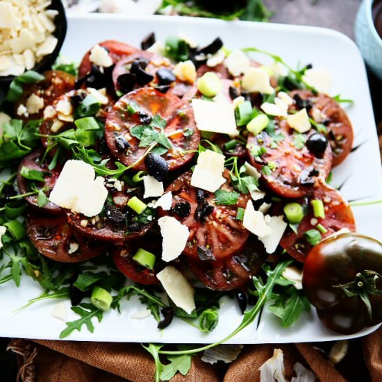 Kumato Puttanesca Salad - Recipe photo by angiesrecipes