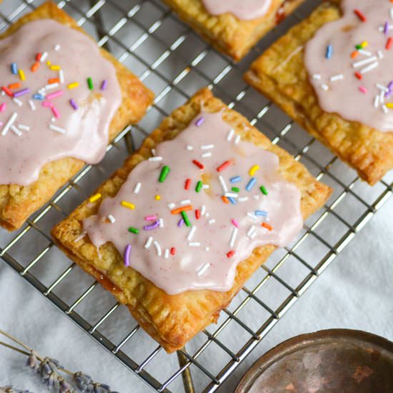 Homemade Vegan Pop Tarts - Recipe photo by earthly provisions