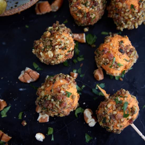 Pimento Cheese Balls - Recipe photo by Barbara Curry