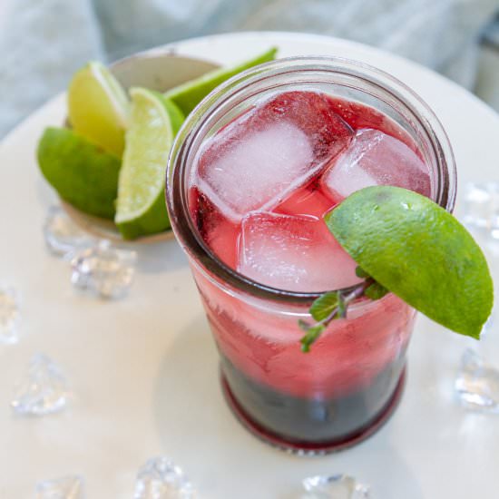 Cherry Lime Mocktail - Recipe photo by LifeCurrents