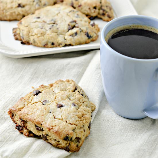Chocolate Cherry Scones - Recipe photo by oursunnylives