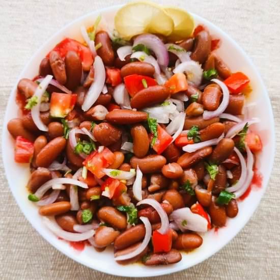 Red Kidney Beans Salad - Recipe photo by Shil25