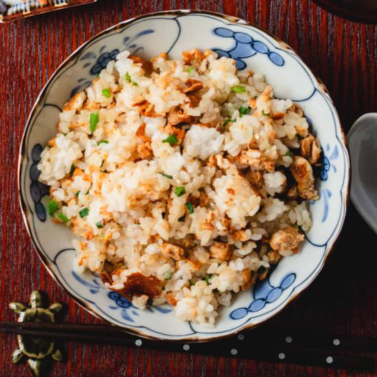 Vegetarian Chahan - Recipe photo by chefjacooks