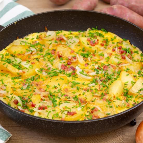 Bauernfrühstück - Recipe photo by mecooks.com