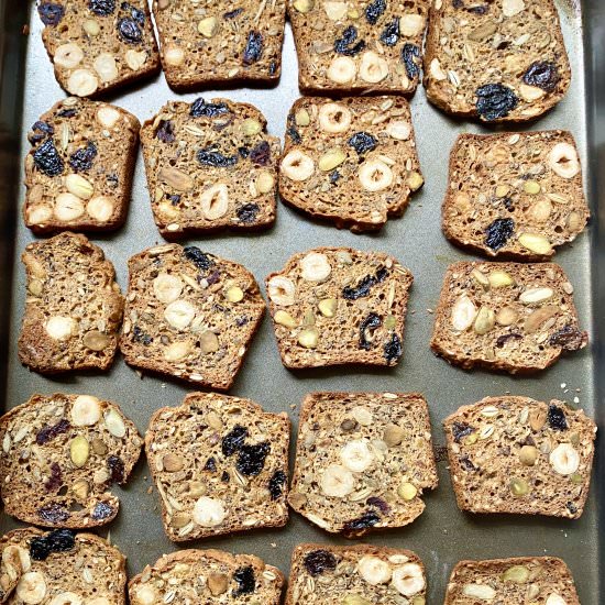 Homemade Raincoast Crisp Crackers - Recipe photo by ahintofrosemary