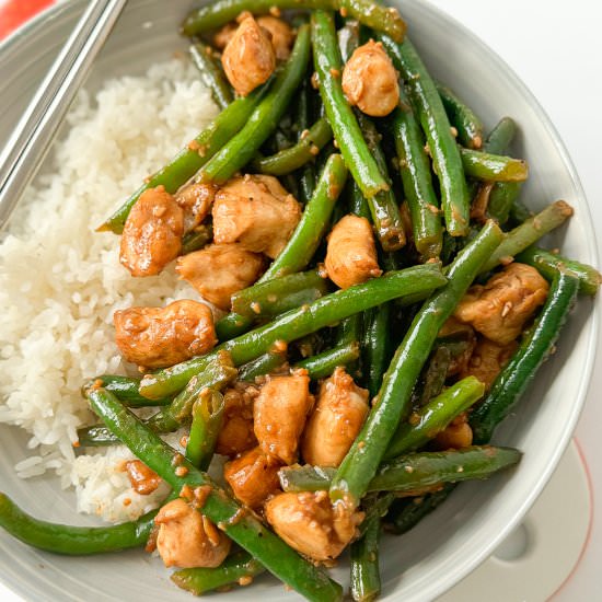 String Bean Chicken Recipe - Recipe photo by sassychopsticks9