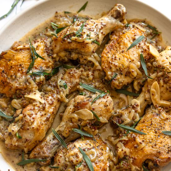 Mustard Chicken - Recipe photo by GiangisKitchen