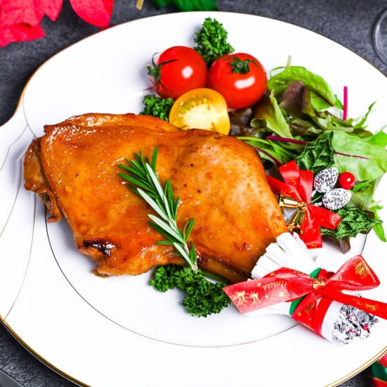 Japanese Christmas Chicken - Recipe photo by Sudachi Recipes
