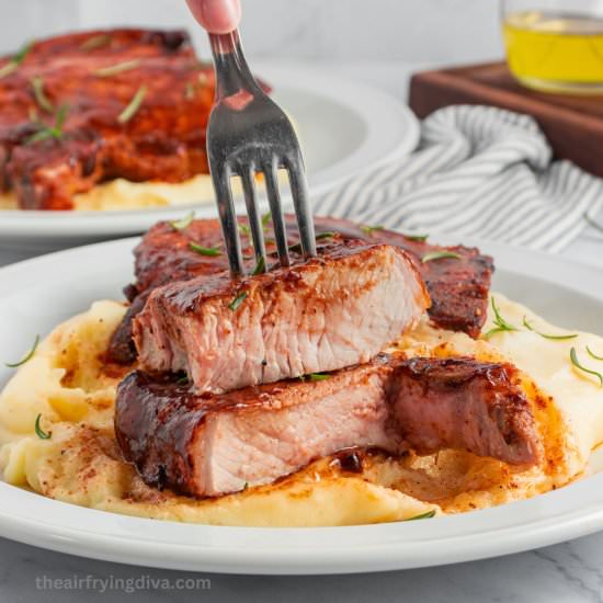 Air Fryer Pork Chops - Recipe photo by MellieB