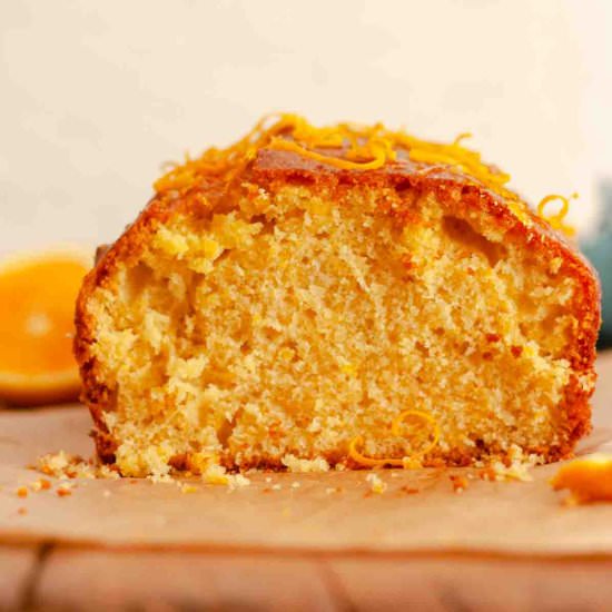 Easy Orange Loaf Cake - Recipe photo by PastryWishes