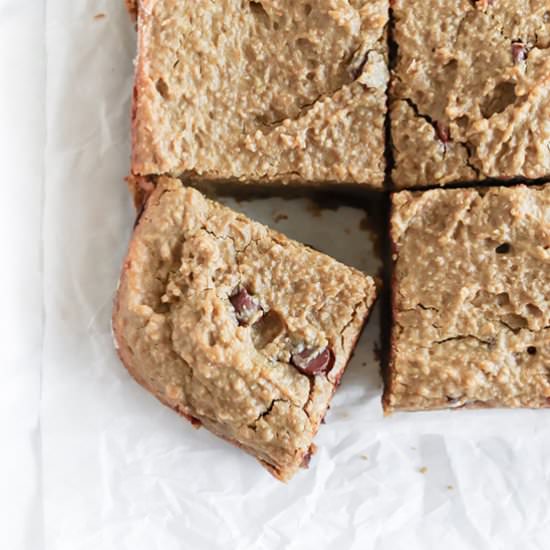 Chickpea Cookie Dough Bars - Recipe photo by Spiritedmorgan