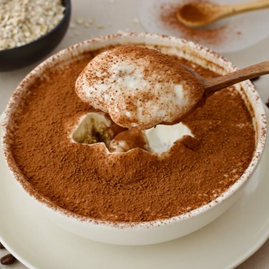 Vegan Tiramisu Overnight Oats - Recipe photo by lavender_nina
