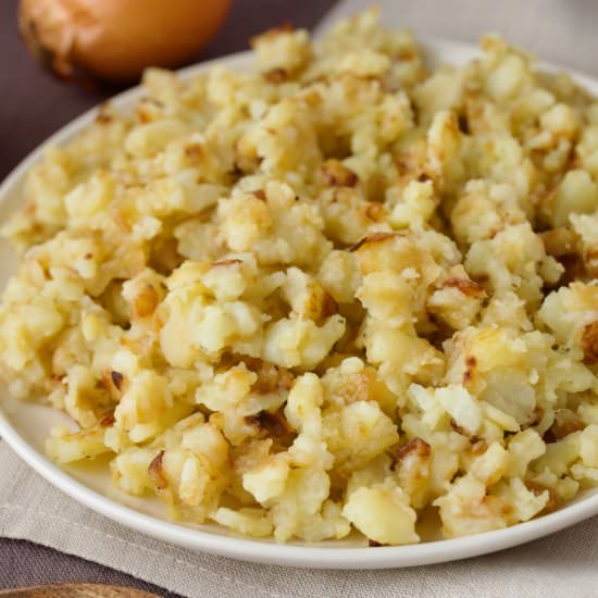 Sautéed Potatoes with Onion - Recipe photo by lavender_nina