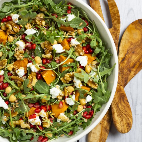 Farro and Arugula Salad - Recipe photo by Parsley and Parm