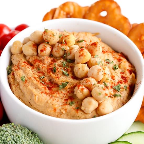 Homemade Classic Hummus - Recipe photo by Spiritedmorgan