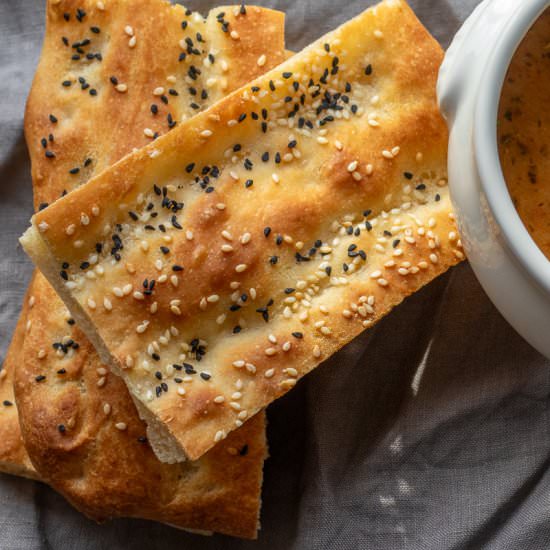 Barbari Bread – Persian Flatbread - Recipe photo by Cooking Gorgeous