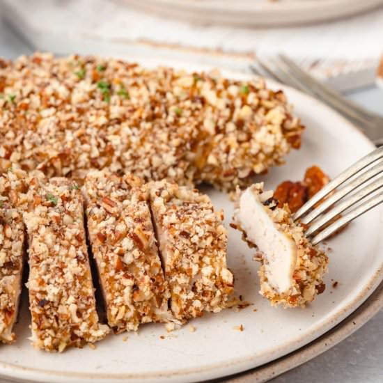 Pecan Crusted Chicken - Recipe photo by LittleChefWithin