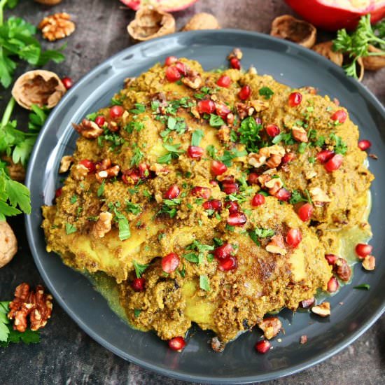 Chicken Satsivi - Recipe photo by angiesrecipes