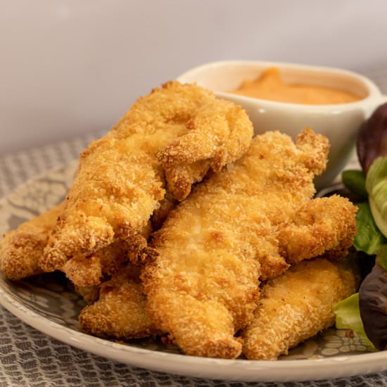 Air Fryer Chicken Tenders - Recipe photo by My Best Air Fryer Recipes