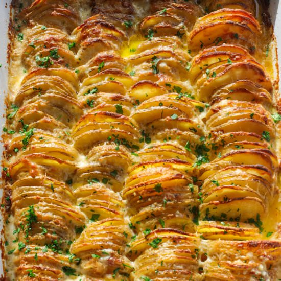 Best Scalloped Potatoes - Recipe photo by Simshomekitchen