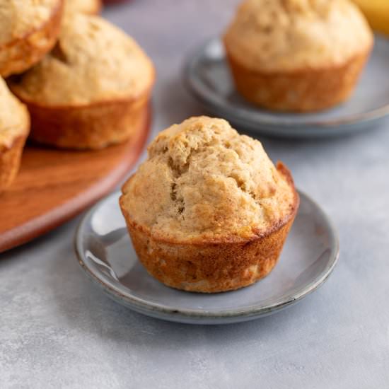 Banana Apple Muffins - Recipe photo by BeyondtheCoop