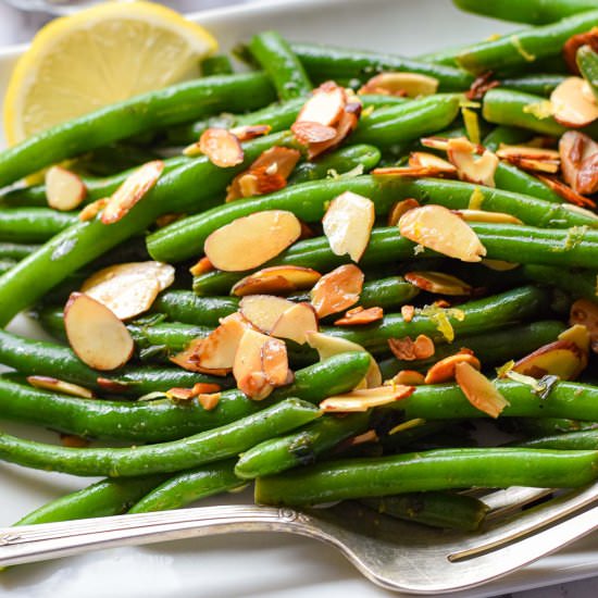 Instant Pot Green Beans Almondine - Recipe photo by goodnomshoney