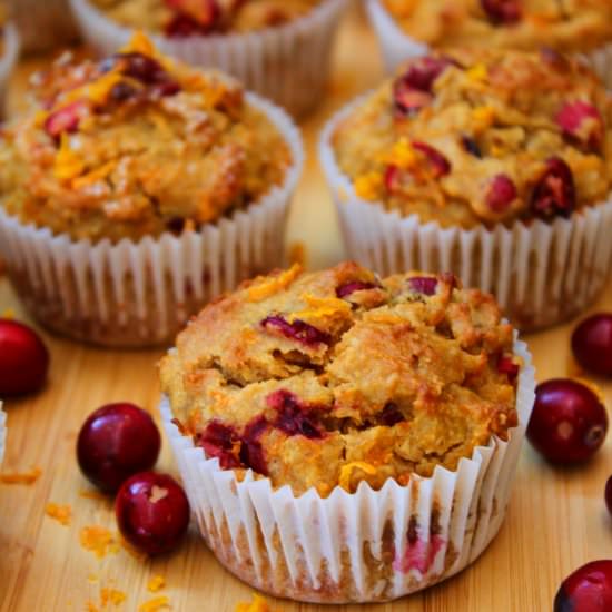 Healthy Cranberry Orange Muffins - Recipe photo by Paromita Mandal