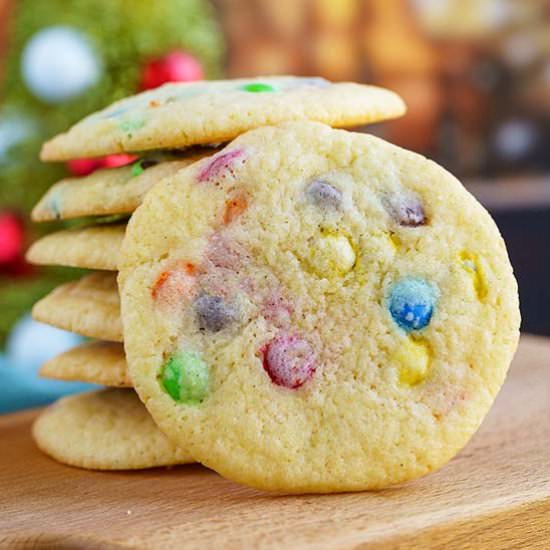 Mini M&M Cookies - Recipe photo by Mycookiejourney