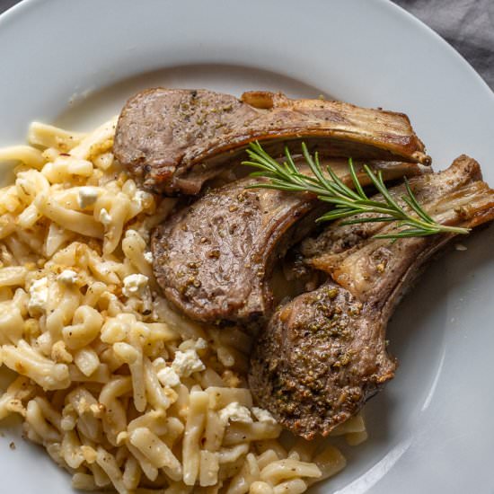 Air Fryer Lamb Rib Chops - Recipe photo by My Best Air Fryer Recipes