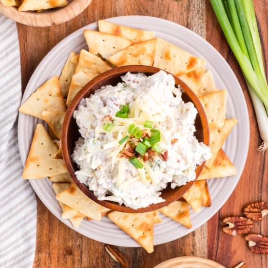 Bacon and Cream Cheese Dip - Recipe photo by Grits and Pinecones
