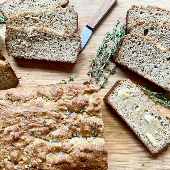 Rosemary & Thyme Almond Bread - Recipe photo by ahintofrosemary