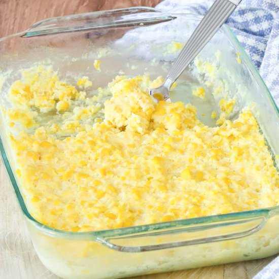 Easy Corn Pudding Recipe - Recipe photo by seasonedkitchen