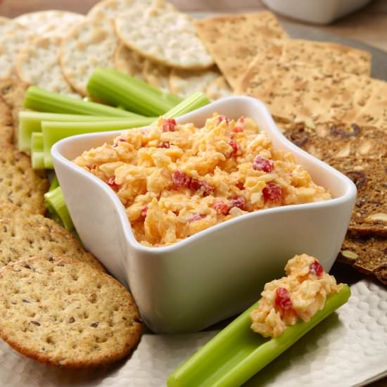Easy Pimiento Cheese Spread - Recipe photo by seasonedkitchen