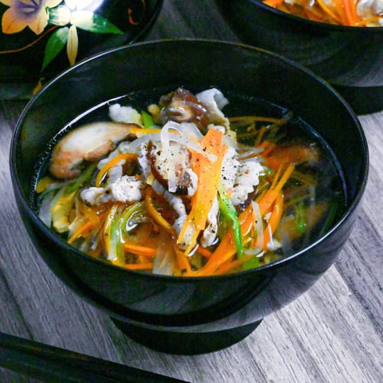 Sawaniwan Soup - Recipe photo by Sudachi Recipes