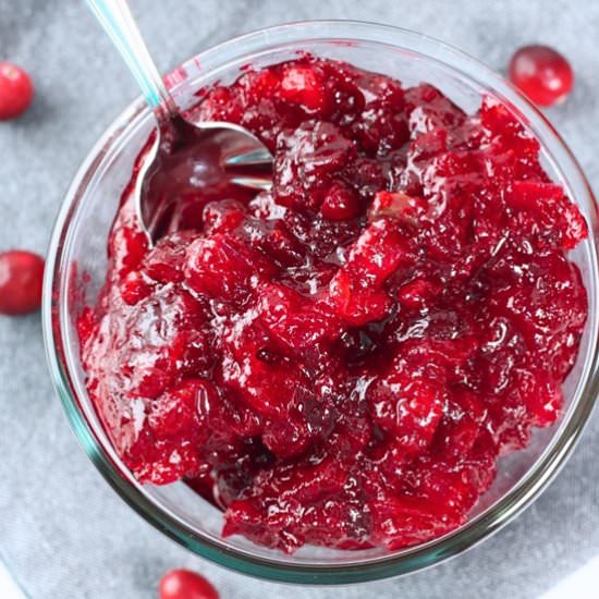 Homemade Cranberry Sauce - Recipe photo by nowcookthis