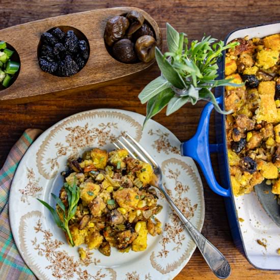 Southern CORNBREAD STUFFING - Recipe photo by a zest for life