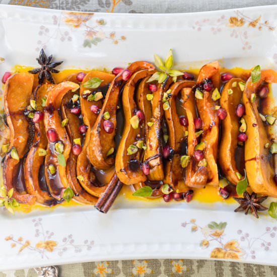 Glazed Honeynut Squash wClementine - Recipe photo by a zest for life