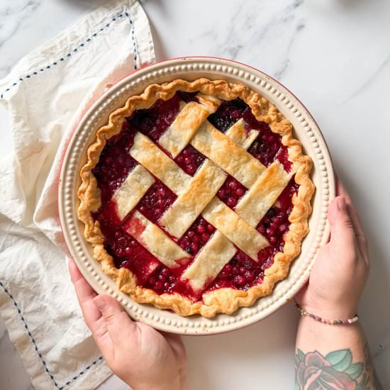 Bourbon & Mixed Berries Pie - Recipe photo by SimonaR90