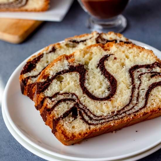Marble Pound Cake - Recipe photo by mmblog