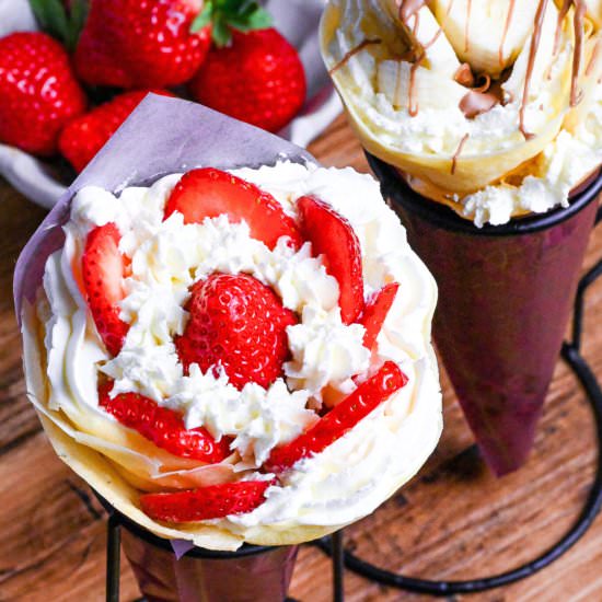 Japanese Crepes - Recipe photo by Sudachi Recipes