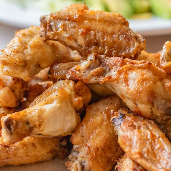 Crispy Air Fryer Chicken Wings - Recipe photo by My Best Air Fryer Recipes