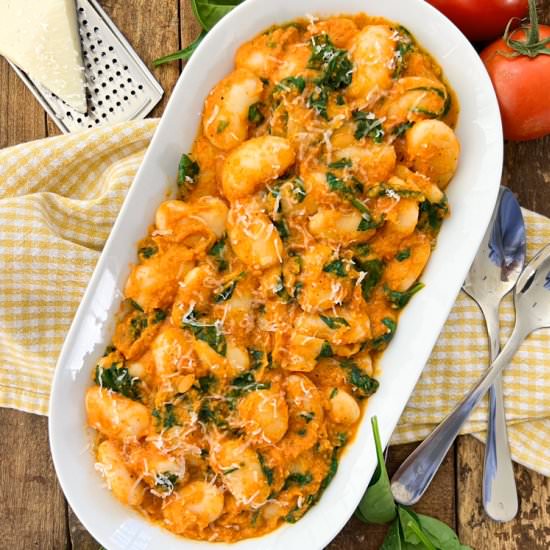 Creamy Tomato Butter Beans - Recipe photo by Spain on a Fork