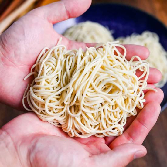 Homemade Ramen Noodles - Recipe photo by Sudachi Recipes