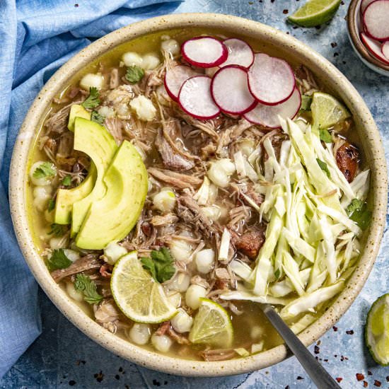 Pozole Blanco - Recipe photo by ChiliPepperMadness