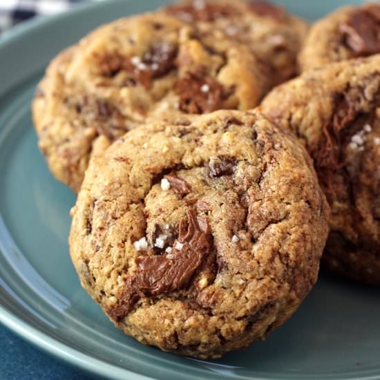 Chocolate Hazelnut Cookies - Recipe photo by Food Gal