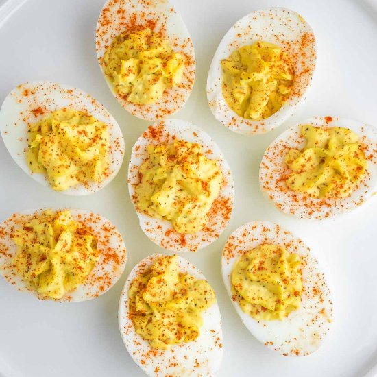 Classic Deviled Eggs - Recipe photo by ToSimplyInspire