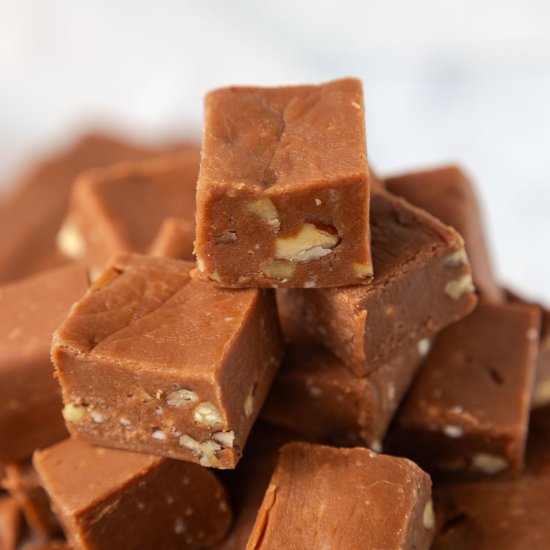Velveeta Cheese Fudge with Pecans - Recipe photo by bykelseysmith