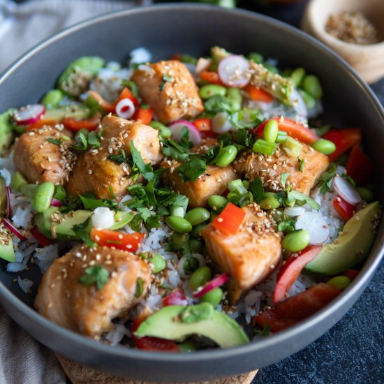 Easy Salmon Bites - Recipe photo by Mintykitchen